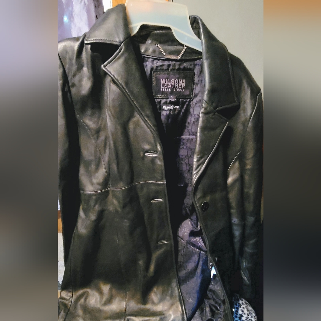 Wilsons Leather Black Leather Jacket Wilsons Leather Black Leather Jacket